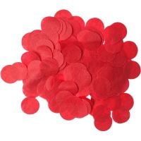 Confetti 200 g - 2.5cm Paper Red