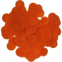 Confetti 20 g - 2.5cm Paper Orange