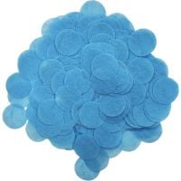 Confetti 200 g - 2.5cm Paper Blue