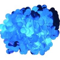 Confetti 200 g - 1.5cm Metallic Blue
