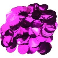 Confetti 20 g - 2.5cm Metallic Hot Pink