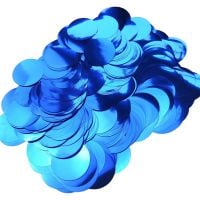 Confetti 20 g - 2.5cm Metallic Blue