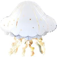 22" White Jellyfish Balloon