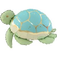26" Blue and Green Sea Turtle Balloon