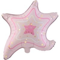 19" Pink Starfish Balloon