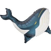 30" Blue Whale Balloon