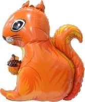 24" Squirl with Acorn Balloon