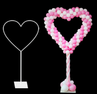 7 ft Balloon Heart Display Stand
