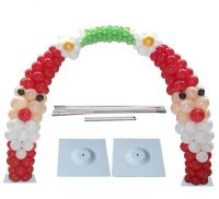 13 ft Balloon Arch with Metal Base Plates