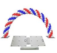 13 ft Heavy Duty Balloon Arch With Metal Base Plates