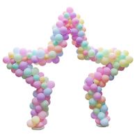 9 ft Balloon Star Arch 10lb base