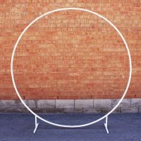 6.5 ft Round Metal Balloon Frame