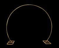 9 ft Balloon Hoop Metal Frame Gold