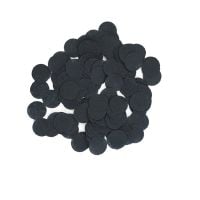 1cm Paper Confetti Dots Black (15g)