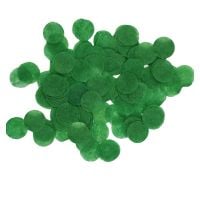 1cm Paper Confetti Dots Forest Green (15g)