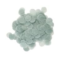 1cm Paper Confetti Dots Gray (15g)