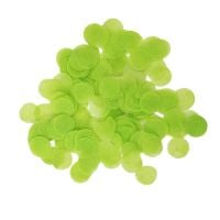 1cm Paper Confetti Dots Leaf Green (15g)