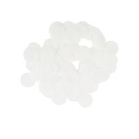 1cm Paper Confetti Dots White (15g)