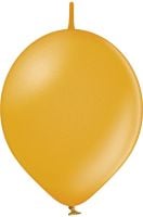 11" Metallic Gold Linking (50pcs) Belbal Balloons