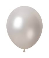05" Pearl Silver (50pcs) Celetex Balloons