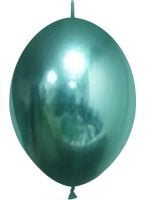 10" Chrome Green Linking (50pcs) Celetex Balloons
