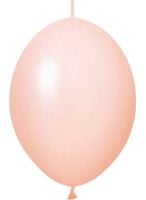 12" Standard Peach Linking (50pcs) Celetex Balloons