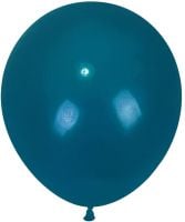 18" Retro Vintage Peacock Blue (25pcs) Celetex Balloons