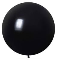 24" Standard Black (5pcs) Celetex Balloons