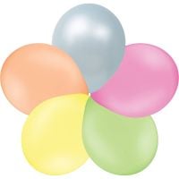 12" Neon Assortment (100pcs) Belbal Balloons