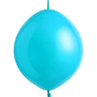 06" Fashion Caribbean Blue Linking (100pcs) Everts Balloons