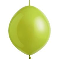 06" Fashion Kiwi Linking (100pcs) Everts Balloons