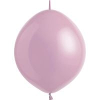 06" Standard Pink Linking (100pcs) Everts Balloons