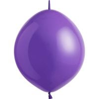 06" Standard Purple Linking (100pcs) Everts Balloons