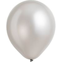 11" Metallic Silver (50pcs) Everts Balloons