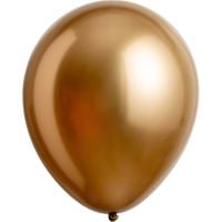 11" Satin Luxe Gold Sateen (50pcs) Everts Balloons