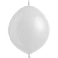 12" Crystal Clear Linking (50pcs) Everts Balloons