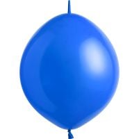 12" Standard Bright Royal Blue Linking (50pcs) Everts Balloons