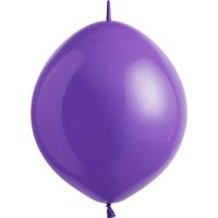 12" Standard Purple Linking (50pcs) Everts Balloons