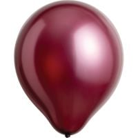 14" Metallic Burgundy (50pcs) Everts Balloons