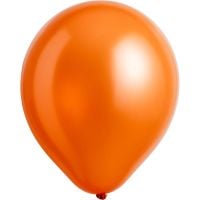 14" Metallic Tangerine (50pcs) Everts Balloons