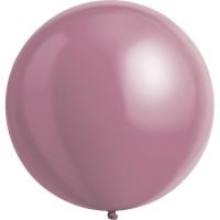 24" Macaron Pink Rose (4pcs) Everts Balloons