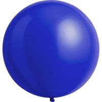 24" Metallic Navy Flag Blue (4pcs) Everts Balloons