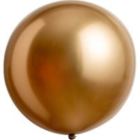 24" Satin Luxe Gold Sateen (4pcs) Everts Balloons