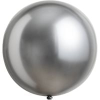 24" Satin Luxe Platinum (4pcs) Everts Balloons