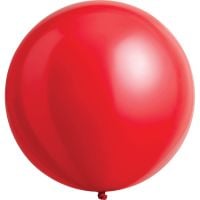 24" Standard Red (4pcs) Everts Balloons
