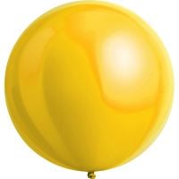 24" Standard Yellow Sunshine (4pcs) Everts Balloons