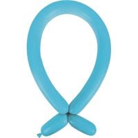 260 Fashion Caribbean Blue (100pcs) Everts Balloons