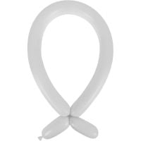 260 Standard Frosty White (100pcs) Everts Balloons