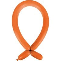 260 Standard Tangerine (100pcs) Everts Balloons