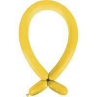 260 Standard Yellow Sunshine (100pcs) Everts Balloons